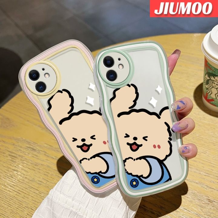 เคส-jiumoo-สำหรับ-xiaomi-redmi-โน๊ตเคส-y1-5a-ลายการ์ตูนแฮปปี้เปี้ยตเคสโทรศัพท์โปร่งใสกันกระแทกคลื่นสีสันสดใสเคสแฟชั่นน่ารักครีมกรอบซิลิโคนเลนส์กล้องถ่ายรูปป้องกันเคสใส