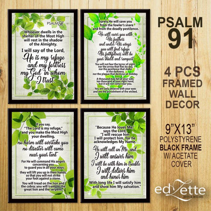 psalm 91 picture frame