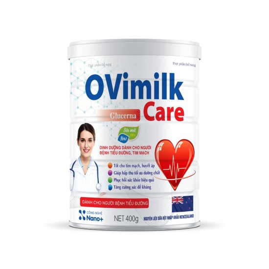 Sữa bột ovimilk care sữa dinh dưỡng dành cho người bệnh tiểu đường - ảnh sản phẩm 1