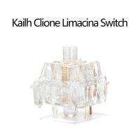 Kailh Clione Limacina สวิตช์สำหรับคีย์บอร์ดแบบกลไกโปร่งใส5พิน Switchlinear/tactile RGB