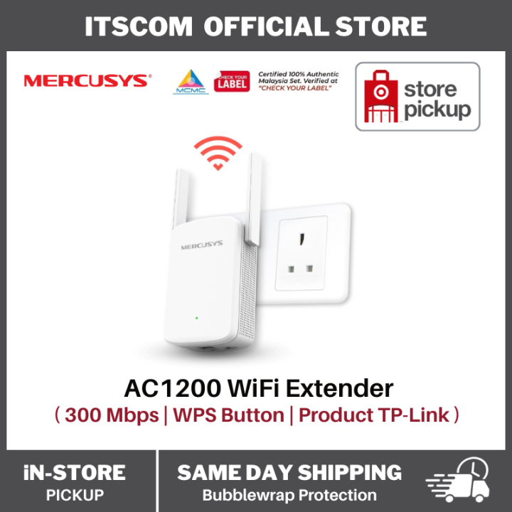 Mercusys (By TPLink) ME30 AC1200 Dual Band Wireless WiFi Range