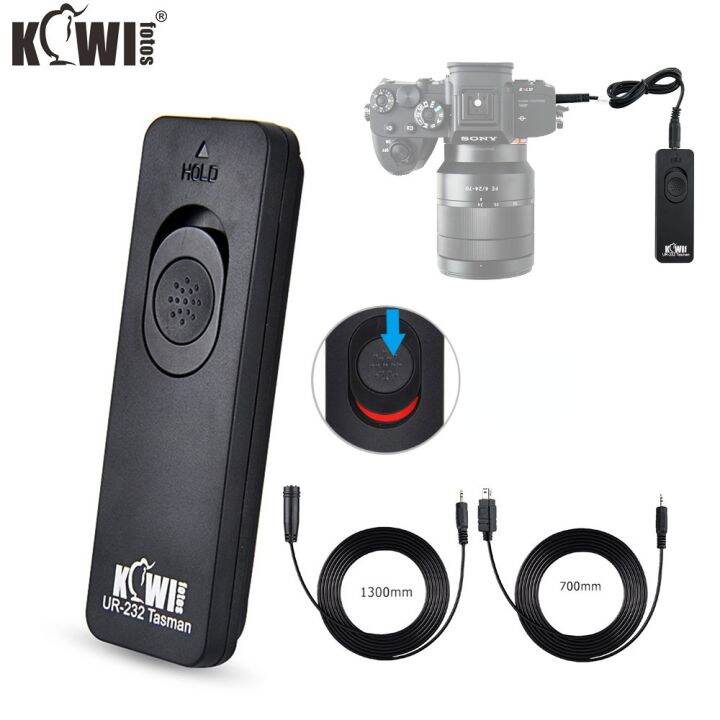 Kiwifotos RMSPR1 Remote Switch, Camera Remote Control Shutter Release Cord for Sony A1 ZV1 ZV1