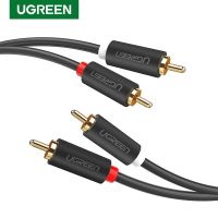 【CW】☃  Stereo Cable 2RCA Male to Audio for Theater Amplifiers Hi-Fi Systems