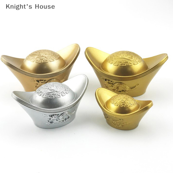 knights-house-ทองปลอมจีนโบราณ-yuanbao-ingot-เครื่องประดับเฟิง-shui-ขนาดเล็ก-wealth-gold-ingot-ตกแต่งบ้านของขวัญ