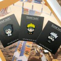 อะนิเมะ NARUTO บทบาทเคลือบ Lapel Pins Badge NARUTO ตัวละครอะนิเมะเข็มกลัดเครื่องประดับสำหรับกระเป๋าเป้สะพายหลังเสื้อผ้า Accessories