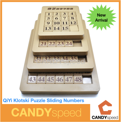 QiYi Magnetic Klotski Puzzle Sliding Numbers | By CANDYspeed 6x6 35 Numbers