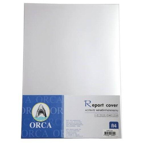 ปกใส-orca-report-cover-acetate-พลาสติกใส-ทำปกรายงาน-อะซิเตรทa4-บรรุ-100แผ่น-ห่อ-จำนวน-1ห่อ-พร้อมส่ง