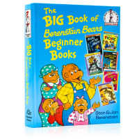 Original English picture book the big book of Berenstain Bears beginer books 6 stories collection hardcover childrens parent-child bedtime picture story book Dr. suss