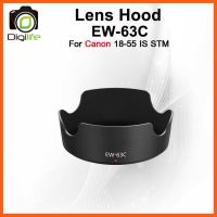 SALE Lens Hood EW-63C For Canon 18-55 STM ##กล้องถ่ายรูป ถ่ายภาพ ฟิล์ม อุปกรณ์กล้อง สายชาร์จ แท่นชาร์จ Camera Adapter Battery อะไหล่กล้อง เคส