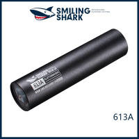 SmilingShark 613A มินิไฟฉายแสงโคมไฟ LED ไฟฉายขนาดเล็ก Q5 Super Bright Usb ชาร์จ IPX4กระเป๋ากันน้ำแบบพกพาบ้านไฟฉุกเฉินตกปลากลางแจ้งตระเวนตั้งแคมป์ฉุกเฉินยานพาหนะซ่อมแสงจักรยานโคมไฟอลูมิเนียม