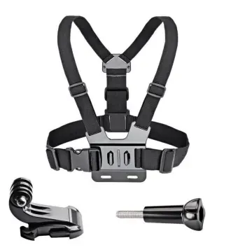 KIPYE Chest Strap Mount Belt for Gopro Hero 11 9 8 7 6 5+Action Camera  Accessories Chest Harness Go pro Silicone Neck Hold Mount