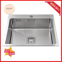 ซิงค์ฝังสแควร์ 1หลุม TEKA TQ50 สแควร์ สแตนเลสBUILT-IN SQUARE SINK TEKA TQ50 1B STAINLESS STEEL **หมดแล้วหมดเลย**