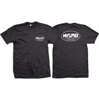 Nissan Nismo Logo Sides M L Sportswear 100 Cotton Men S T-Shirt Black