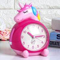 Quiet the alarm Clock Students with creative bedside luminous personality cartoon lazy voice super speech special for children