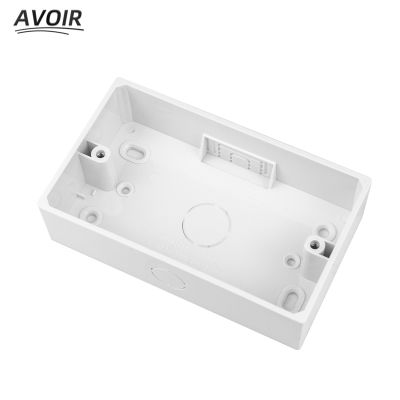 【YF】✸۩  Avoir 146 Type Wall External Mounting Socket Installation Junction Wire Back Boxes Plastic 146mmx86mm