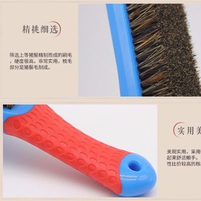 Crafts Brush Bristle Brush Nano Brush Pig Hair Brush Walnut Rudraksha Olive Brush Cleaning Tool Combination Set