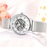 Reloj Mujer Forsining Ladies Watch 2023 Luxury Womens Skeleton Watch Silver Bracelet Waterproof Mechanical Watch Gift For Women