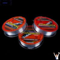 AMBOAE 100m 100% Fluorocarbon สตริง 0.8-6LB ตกปลา สายการประมง ลวดเชื่อม เส้นใยเดี่ยว ไนลอน PA