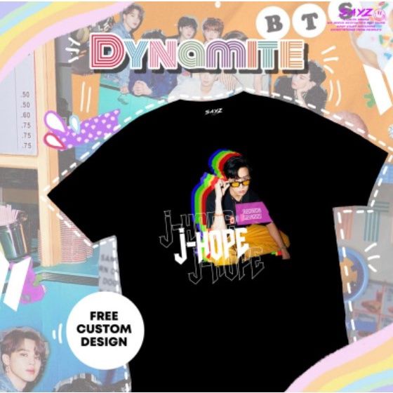 พร้อมส่ง-เสื้อยืด-ลาย-j-hope-bts-ชุด-jhope-งานอดิเรก-ชุด-bts-โดย-sayzco