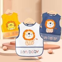 【CC】 Baby Kids Toddler Sleeveless Scarf Smock Feeding Bib Apron Infant Boys Burp Banana Bibs