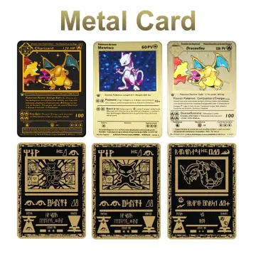 27 Styles Pokemon Zekrom Pikachu Gx Ex Stainless Steel Metal Toys