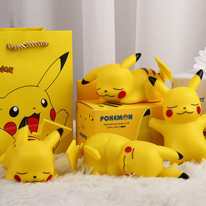 โปเกมอน-pikachu-ไฟกลางคืนน่ารักอะนิเมะแสงอ่อนห้องนอนข้างเตียงไฟ-led-ตกแต่งห้องเด็กของเล่นของขวัญ