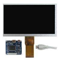 7 Inch 1024*600 Screen Display LCD Monitor Driver Control Board Mini HDMI-Compatible For Lattepanda Raspberry Pi Banana Pi PC Projector Screens