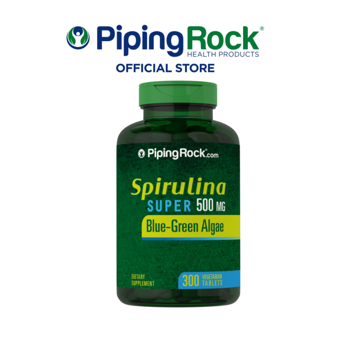Piping Rock Spirulina 500mg [EXP NOV 30, 2022] Lazada PH
