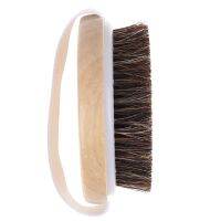 1PCS แปรงนวดตัว Cellulite Shower Exfoliation Hot Wood Natural Horse Hair Bath Body Brush ผิวแห้ง Brushing