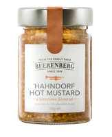 บีเรนเบิร์ก ฮานดอร์ฟ ฮอต มัสตาร์ด(มัสตาร์ดปรุงรส)150g Beerenberg Hahndorf Hot Mustard (9546)