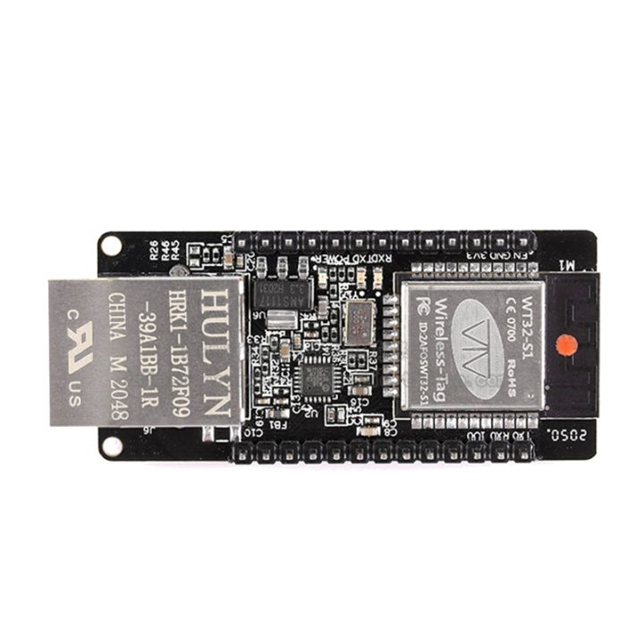 wt32-eth01-embedded-serial-port-networking-ethernet-bluetooth-wifi-combo-gateway-mcu-module-esp32-wireless-module