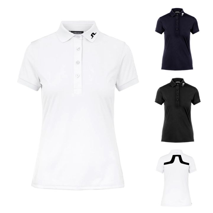 g4-le-coq-malbon-amazingcre-titleist-honma-spring-and-summer-new-golf-clothing-ladies-sports-and-leisure-outdoor-slim-short-sleeved-t-shirt-breathable-quick-drying-polo-shirt