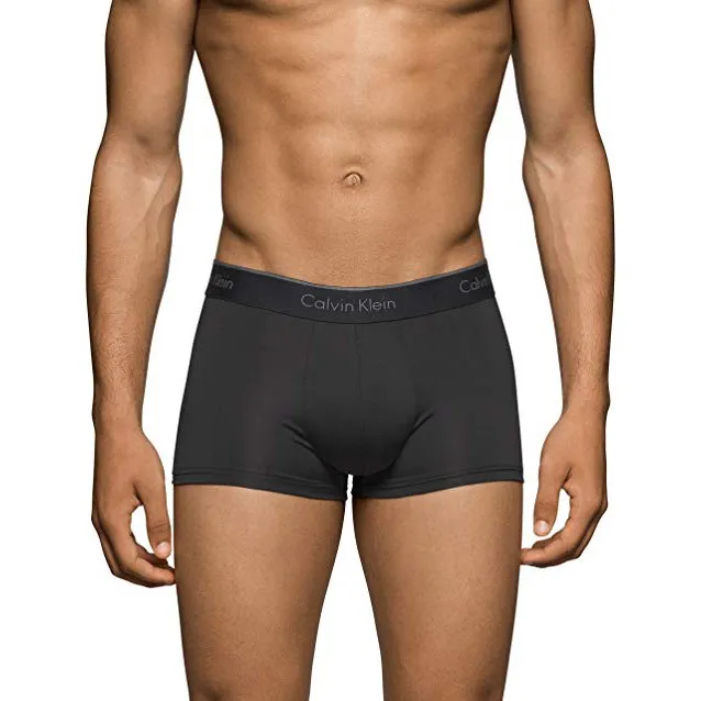 CalvinKlein Briefs Polyester Stretch 3 Pack Low Rise Trunk Calvin Klein  have box | Lazada PH