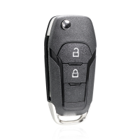 Car Smart Remote Key 2 Button 433Mhz Fit for Ranger 2015 2016 2017 2018 Id49 Pcf7945P Eb3T-15K601-