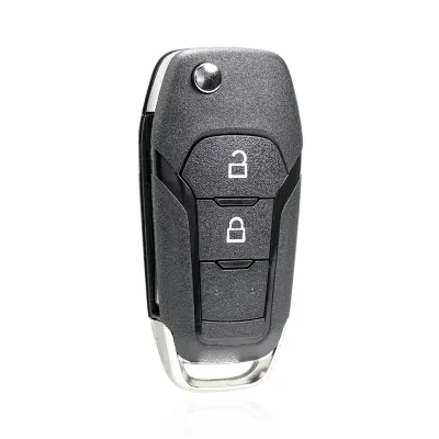 Car Smart Remote Key 2 Button 433Mhz Fit for Ford Ranger F150 2015 2016 2017 2018 Id49 Pcf7945P Eb3T-15K601-Ba