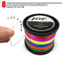 【cw】JOF Super Strong PE Line ided Fishing Thread 8 Strands Weaves ided 1000M 500M 300M 100M Fishing Line ！