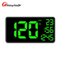 Universal Car Hud Head-up Display Hd Large Screen Gps Speedometer Digital Speeding Alarm Multi-functional Auto Smart System