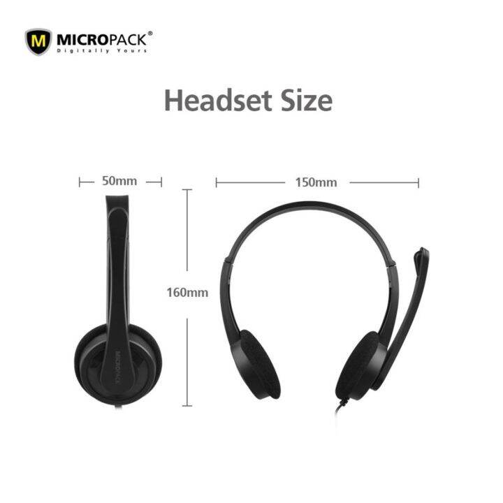 หูฟัง-micropack-headset-mhp-01-black