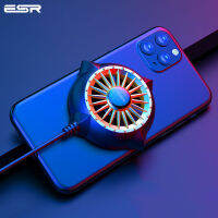 ESR Cooling Fan For iPadPhone Portable Mini USB Cooler Powerful Radiator with 4 Small Suction Cup for iPad iPhone Samsung Mi