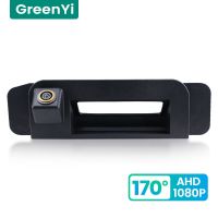 GreenYi กล้องมองหลังรถยนต์170 ° HD 1080P,สำหรับ Mercedes Benz C Class CLA W205 W117การมองเห็นได้ในเวลากลางคืนกล้องถอยหลัง4ขา