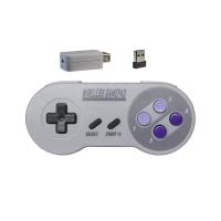 【In Stock】 avk7n0 Wireless Gamepads 2.4GHZ Joypad จอยสติ๊กควบคุมสำหรับ SNES Super Nintendo Classic MINI Console อุปกรณ์เสริมระยะไกล