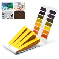 80 Strips PH Test Paper Extensive Test Paper Litmus Test Paper For Aquarium Fish Tank Water Soil Testing Pet Food PH Monitoring Inspection Tools