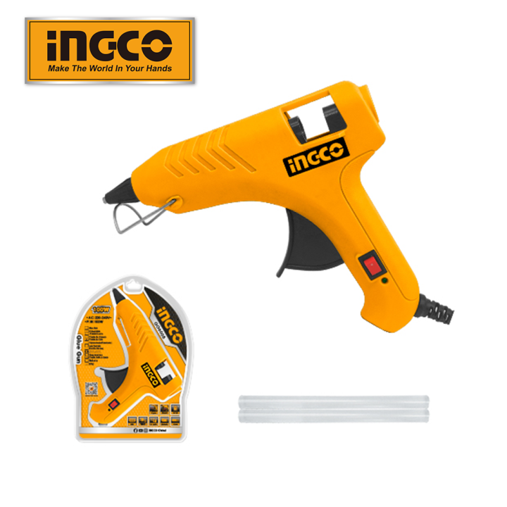 INGCO 100W Glue Gun with Glue Sticks GG6008 Lazada Singapore