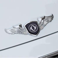 Auto Front Bonnet Emblem Badge Zinc Alloy Wing Decals Car Sticker For Dongfeng Fengshen Cross AX4 AX5 AX7 Fengxing 580 S30 H30