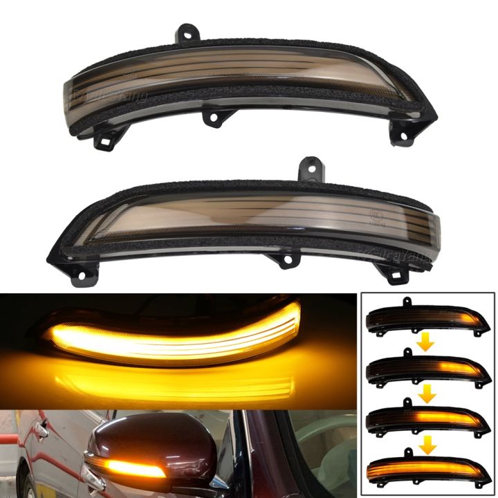 2piece-led-turn-signal-light-for-nissan-teana-j32-maxima-dynamic-side-mirror-sequential-indicator-blinker-2008-2009-2010-2013