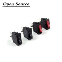 10 Pcs/lot KCD1-110 2 Pin 250V 6A Boat Switch Snap-in SPST ON OFF Rocker Position