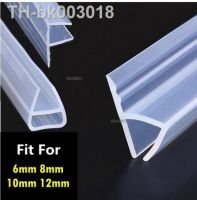 ▫✷✿ 1 Meter6-12mm F U H Shape Glass Door Seals Silicone Rubber Shower Room Door Window Glass Seal Strip Weatherstrip Window Door