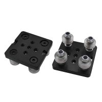 Mini V-Slot Gantry Plate with Pulley for Series V-Slot Aluminum Profiles 3D Printer Replacement Accessories Parts