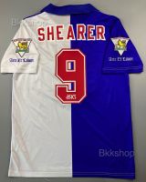 22-23 New Original Retro Blackburn Rovers 1995-96 9 SHEARER With  Premier League Patches Soccer Jersey Football Shirt Classic~！~