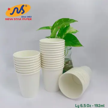 6.5oz - 192ml Plain Paper Cup - New Star Paper